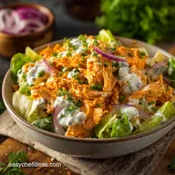 The Classic Buffalo Chicken Salad Creamy Crunchy HighProtein Lunch
