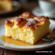 The Best Old Fashioned Bread Pudding Recipe with Vanilla Sauce
