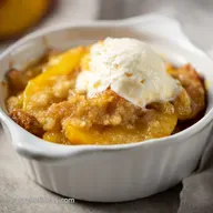 Easy Peach Cobbler Recipe OldFashioned Southern Charm