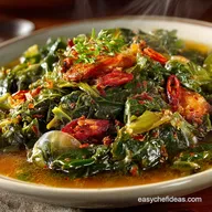 Authentic Southern Mixed Greens Recipe SlowSimmered with Smoky Potlikker