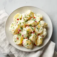 Classic Potato Salad Recipe for 8 Servings with Tangy Dressing