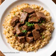 Cozy Crockpot Beef Tips Rice Ultimate Comfort Food
