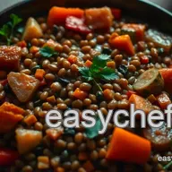 Cozy Spiced Lentil & Vegetable Stew: Easy Lentil Recipes for All