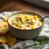 Creamy Chicken Corn Chowder Recipe: A Hug in a Bowl!