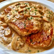 Creamy Chicken Mushrooms for 4 Servings