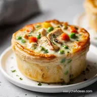 Chicken Pot Pie Recipe with Cream of Chicken Soup in 45 Minutes