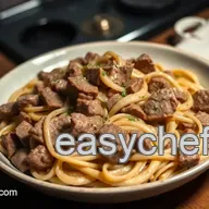 Easy Beef Stroganoff Recipe: Creamy Weeknight Winner!