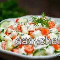 Creamy Cucumber Salad Cucumber Salad: My Go-To Recipe!