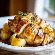 Creamy Garlic Crockpot Chicken in 6 Hours | Slow-Cooked Tender