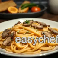 Yummy Pasta with Mushroom Recipes: Creamy Fettuccine You'll Adore