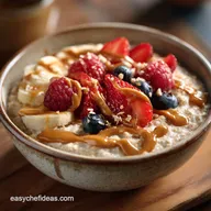 Ultimate Creamy Peanut Butter Oatmeal Bowl Recipe Healthy Breakfast