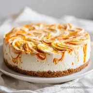 Creamy Pumpkin Swirl Cheesecake: Silky and Marbled