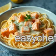 Delicious Salmon Alfredo Pasta: My Favourite Creamy Delight