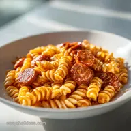 Sausage Pasta with White Sauce in 20 Min
