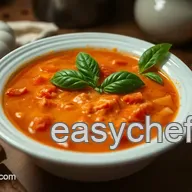 Cozy Soup Recipes: My Easy Creamy Tomato Basil Delight