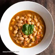 Creamy Tuscan White Bean Stew Recipe So Easy