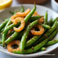 Snap Happy Crispy LemonGarlic Air Fryer Sugar Snap Peas