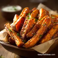 Baked Sweet Potato Irish Fries UltraCrispy Side Dish Trick