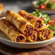 Beef Taquitos Recipe: Crispy Baked in 35 Minutes