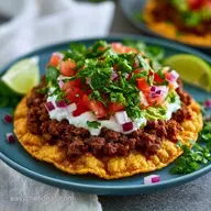 Beef Tostadas in 30 Minutes