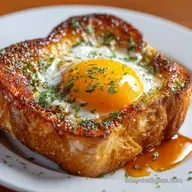 Egg in a Hole: Chefs Crispy Toast Recipe for Runny Yolks