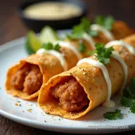 The Best Crispy Chicken Taquitos Easy Baked or Fried