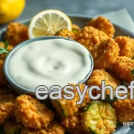 Crispy Fried Zucchini with Lemon Aioli - My Go-To Recipe!