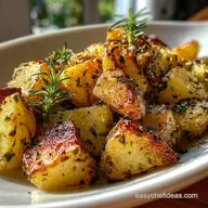 Roast Potatoes at 400 with Garlic and Herbs: Crispy Baked