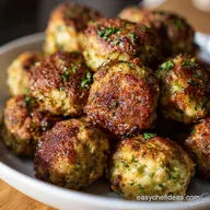 Crispy Parmesan Zucchini Meatballs Recipe The Secret to NoFail Firmness