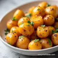 Golden Glory Perfectly Crispy Oven Roasted Yukon Gold Potatoes