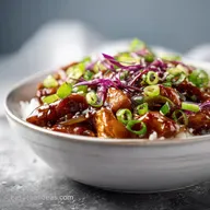Bourbon Chicken: Slow-Cooked for 6 Servings