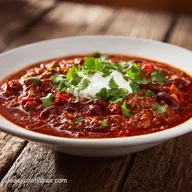 Crockpot Chili Recipe with Ground Beef: 8 Hours