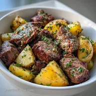 Crockpot Steak Bites Recipe for 6 Servings