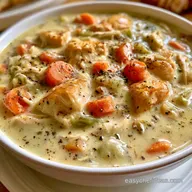 Dairy Free Chicken Soup: Creamy