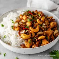 Cashew Chicken Recipe for 4 Servings