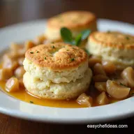 Easy Chicken and Dumplings with Biscuits in Under an Hour