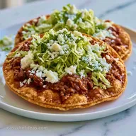Easy Ground Beef Tostadas in 28 Minutes