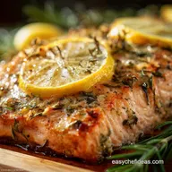 Baked Salmon: 20-Minute Lemon Herb Flaky Salmon Recipe