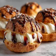 Easy Cream Filled Eclairs Recipe Bake Shop Eclairs at Home