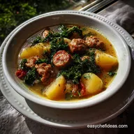 Kale and Potato Soup with Turkey: Lean & Flavorful