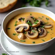 Effortless Crockpot Mushroom Soup Creamy Comfort