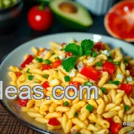 Elote Pasta Salad: Mexican Street Corn Fiesta on a Plate!
