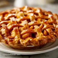 My Favorite Apple Pie Recipe for 8 Servings: Golden Crust