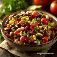 Fiesta Bean Salad: The Easy No-Cook Summer Barbecue Side Dish