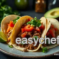 Delightful Mexican Fiesta Menu: Create Your Taco Trio Platter