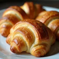 Authentic Flaky French Butter Croissants From Scratch
