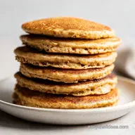 Fluffy Flourless Banana Pancakes: 25 Min
