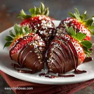 Silky Foolproof Chocolate Covered Strawberries Recipe No Tempering