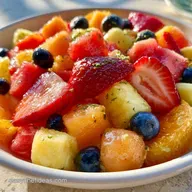 Fresh Fruit Lunch Plate in 20 Minutes
