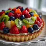 Fruit Tart Cake Crispy Baked